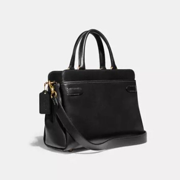 NWT Coach Tate Carryall 29 Black - Picture 13 of 16